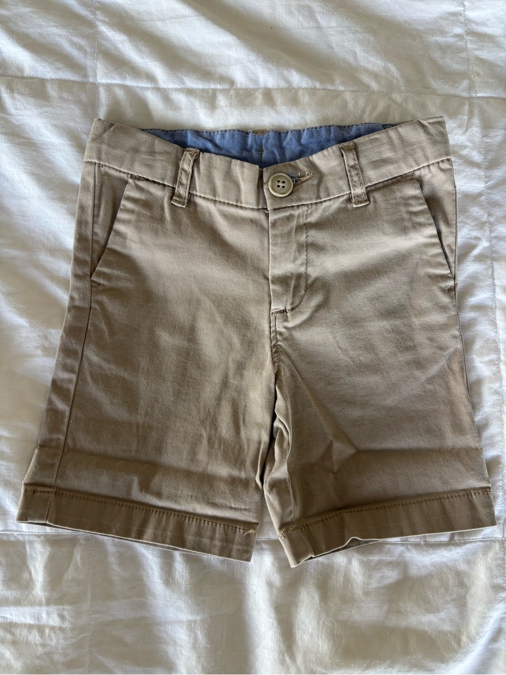 OshKosh B'gosh Girls Khaki Shorts 4T uniform Chino bottoms